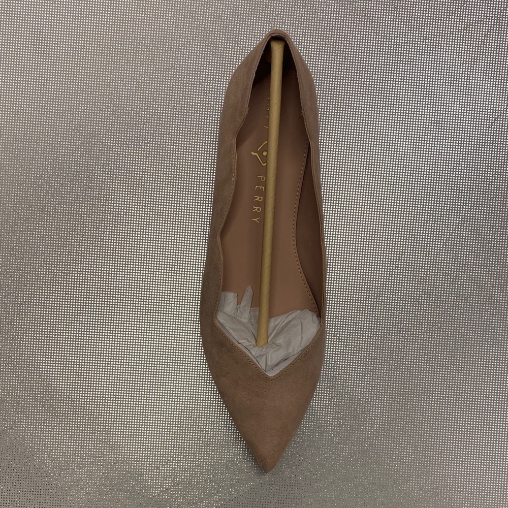 KATY PERRY Women's Brown Pointed Flats